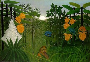 The Repast Of The Lion, The — Henri Julien Félix Rousseau (le Douanier)