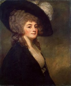 Portrait Of Mrs Harriet Greer — George Romney