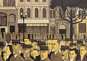 Collins St., 5 Pm — Francis Bacon