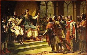 Saint Louis Mediateur Entre Le Roi D'angleterre Et Ses Barons.23 Janvier 1264 — Georges Rouget