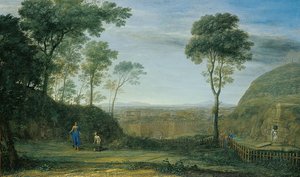 Paesaggio Con Cristo Che Appare A Santa Maria Maddalena ( — Claude Lorrain (claude Gellée)