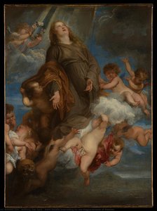Saint Rosalie Intercédant Pour Les Affligés De Palerme — Sir Anthony Van Dyck