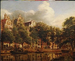Le Herengracht A Amsterdam — Jan Van Der Heyden