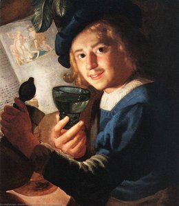 Young Drinker — Gerard Van Honthorst