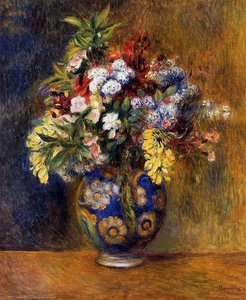 Kvetiny Vo Vazi — Pierre-auguste Renoir