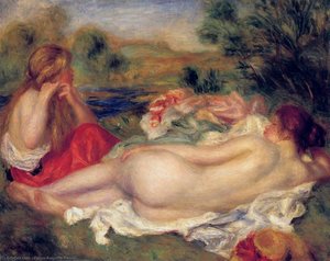 To Baders 1 — Pierre-auguste Renoir