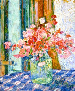 Viola Profumata (anche Conosciuta Come Pois De Senteur) — Theo Van Rysselberghe