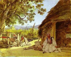 Greek Morning In Myraca — Karl Pavlovich Bryullov