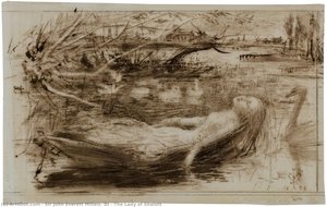 La Dama Di Shalott — Sir John Everett Millais