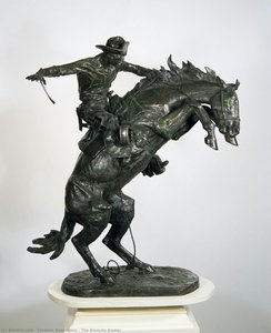 The Broncho Buster — Frederic Remington