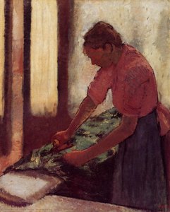 Жінка Прасує — Hilaire-germain-edgar Degas