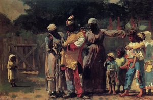 Dressing For The Carnival — Winslow Homer