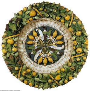 Bartolini Salimbeni Coat Of Arms — Andrea Della Robbia