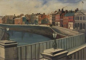 The North Brink And Old Iron Bridge, Wisbech, Cambridgeshire — Herbert Wilson Foster