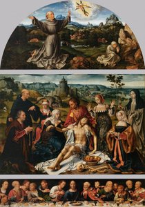 Altarpiece Of The Lamentation — Joos Van Cleve