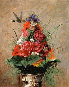 Nature Morte Avec Un Colibri — William Merritt Chase