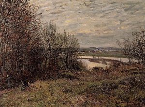 Das Waldstück Der Roches Courtaut In Der Nähe Von By — Alfred Sisley