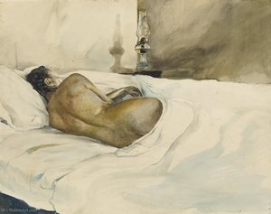 Spring Evening — Andrew Newell Wyeth