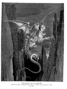 La Descente Sur Le Monstre — Paul Gustave Doré