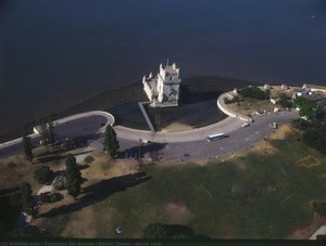 Belém Tower - Aerial View — Francisco De Arruda