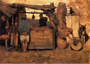 Moroccan Butcher Shop — Téo Van Riselbergas