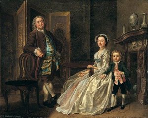 Grosvenor Bedford And His Family — Francis Hayman