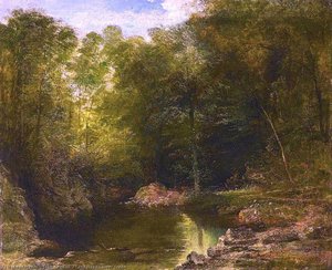 Landscape, River Scene — John Gendall