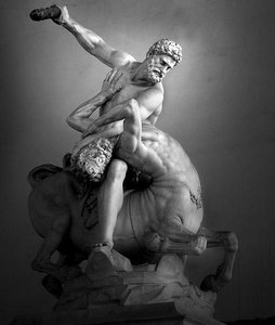 Hercules And The Centaur (also Known As Hercules Beating Nessus) — Giambologna