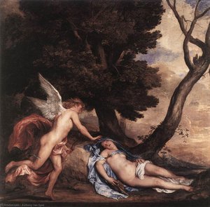 Cupidon Et Psyché — Sir Anthony Van Dyck