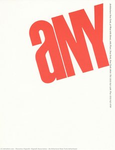 Architecture New York Briefkopf — Massimo Vignelli, Vignelli Associates