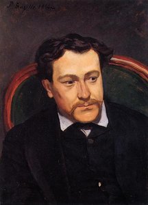 Portrait Of Edouard Blau — Jean Frédéric Bazille