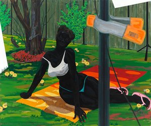Untitled (beach Towel) — Kerry James Marshall