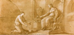 Psyche Asking Proserpine For Her Box Of Beauty — Andrea Appiani
