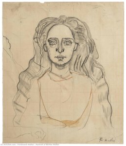Portrét Berthe Hodler — Ferdinand Hodler