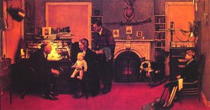 Visits A Country Doctor — Norman Rockwell