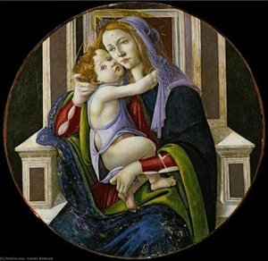 Madona A Dítě — Sandro Botticelli