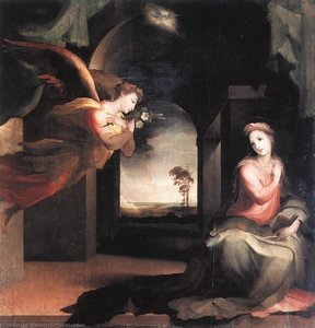 The Annunciation — Domenico Di Pace Beccafumi