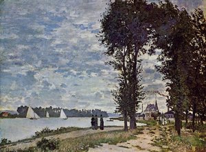 Boky Z Seiny Pri Argenteuili — Claude Monet