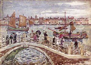View Of Venice (also Known As Giudecca From The Zattere) — Maurice Brazil Prendergast