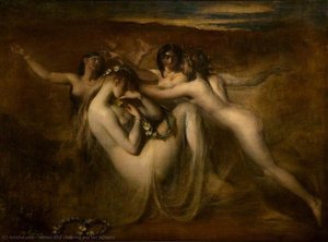 Sabrina And Her Nymphs — William Etty