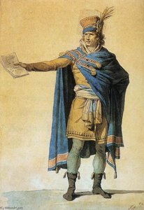 The Representative Of The People On Duty — Jacques-louis David