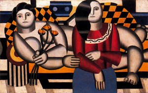 Woman With Flowers — Fernand Léger