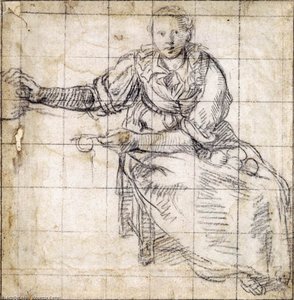 Study Of A Woman — Vincenzo Campi