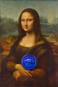 Gazing Ball (da Vinci Mona Lisa) — Jeff Koons