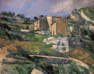 Provence'daki Evler — Paul Cézanne