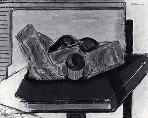 Still Life with Muffins, (painting)
