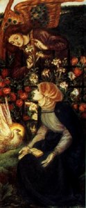 La Anunciación — Dante Gabriel Rossetti