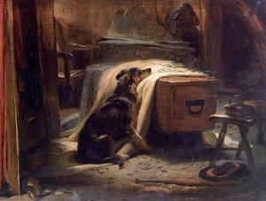 The Old Shepherd's Chief Mourner — Sir Edwin Henry Landseer
