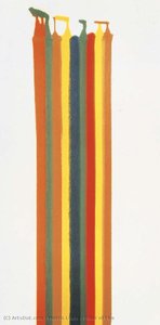 Pillar Of Fire — Morris Louis