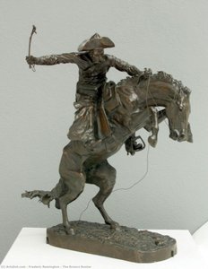 Il Domatore Di Bronco — Frederic Remington